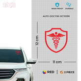 Doctor at Work Safety Sticker for SUVs